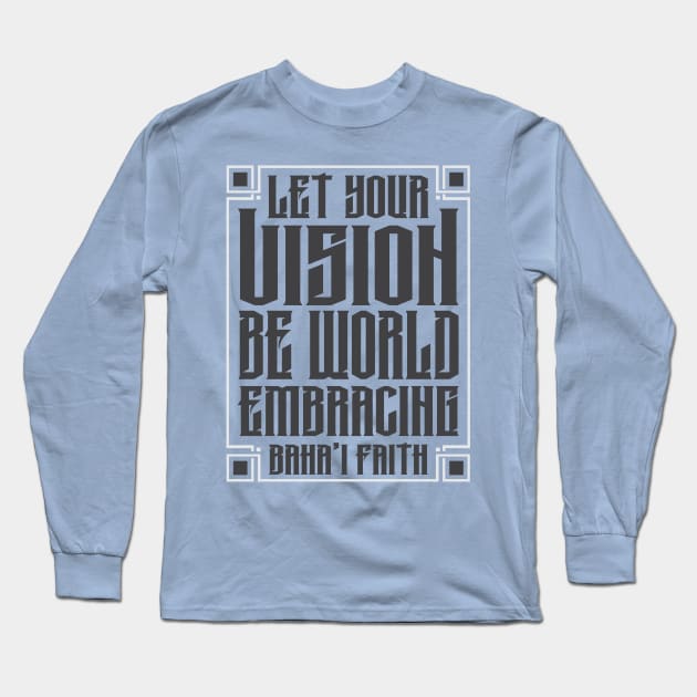 Baha&#39;i inspired Designs Long Sleeve T-Shirt by irfankokabi